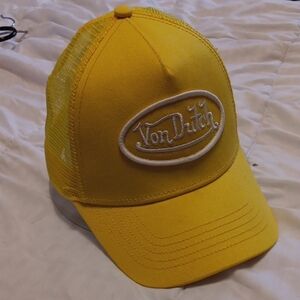 Von Dutch Yellow Trucker Hat